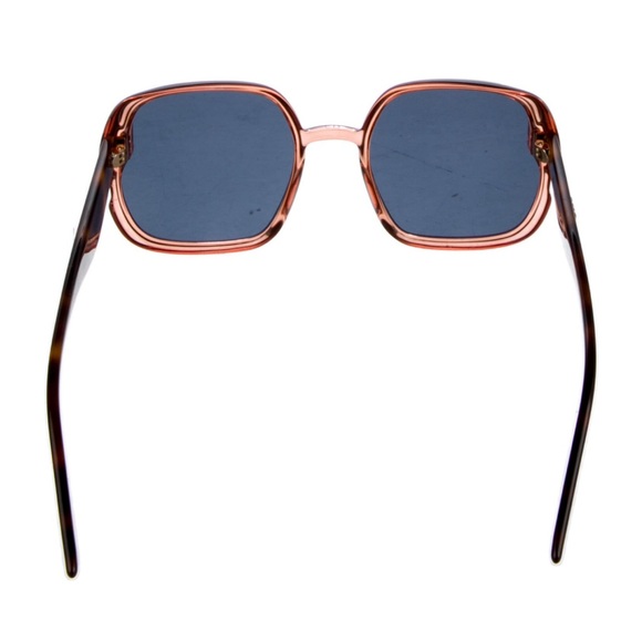 Dior "Nuance" sunglasses in Optyl acetate tortoiseshell oversized shades - Picture 7 of 9
